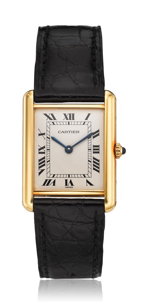 cartier tank gold quartz|cartier tank must small.